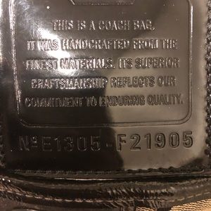 Coach shoulder bag